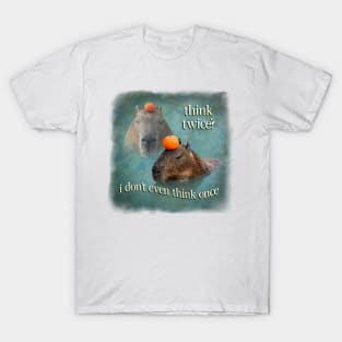 Capybara Meme T-Shirt